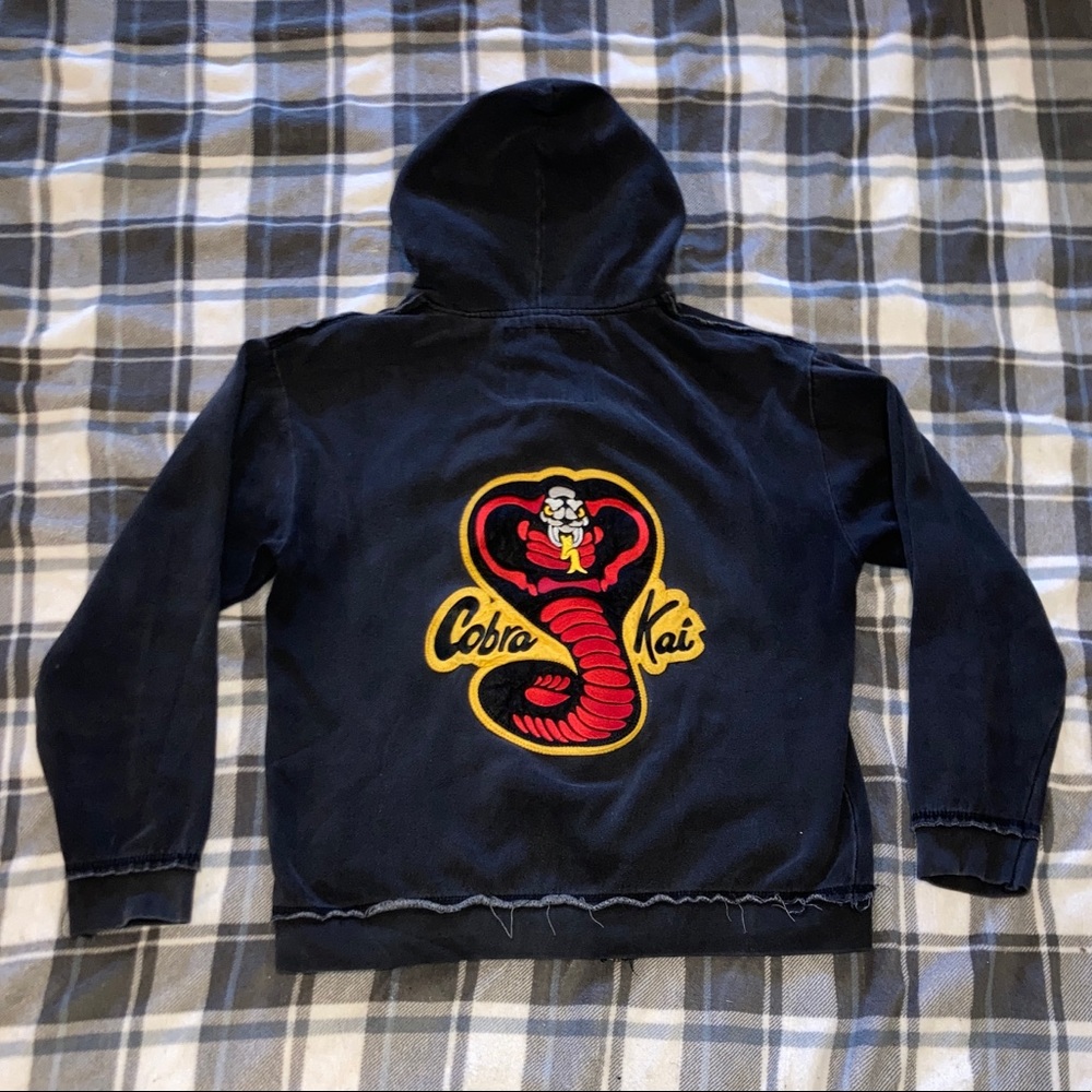 Cobra Kai full zip hoodie Size Medium
